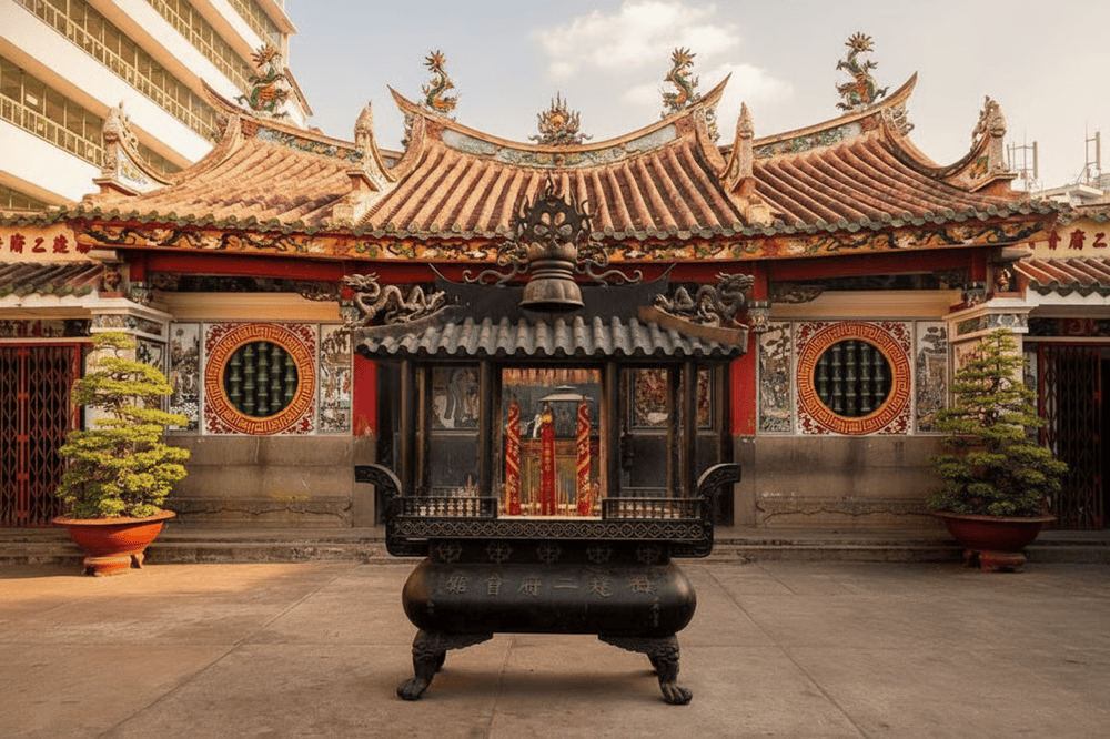 Thien Hau Temple is recognized as one of the oldest Chinese Temples in the country